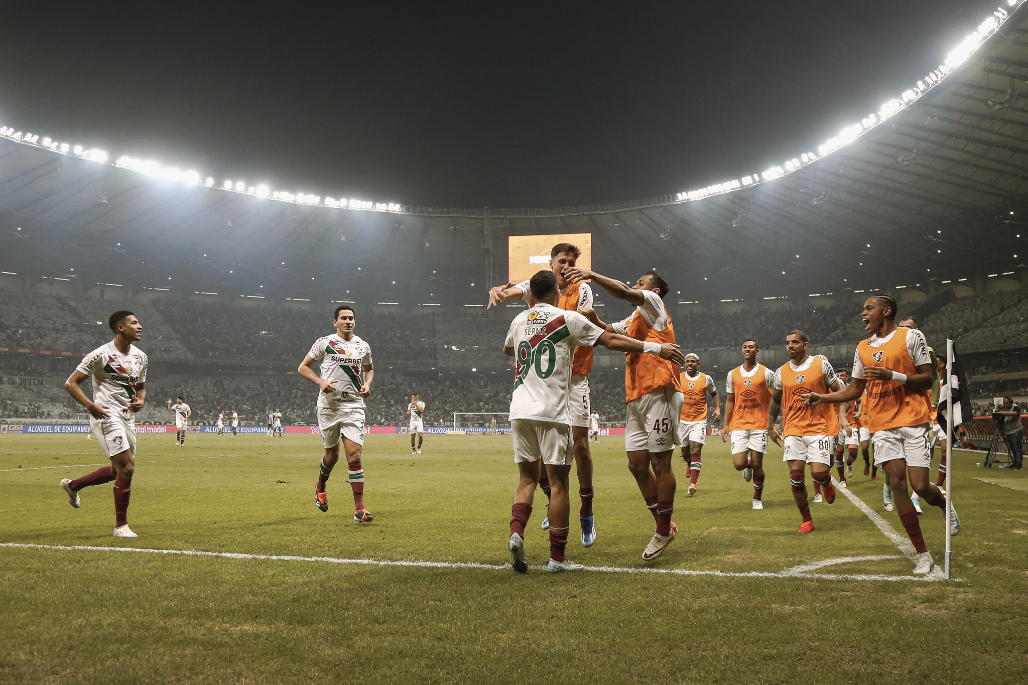 Kevin Serna, do Fluminense, pode não atuar mais no Brasileirão 2024 — Foto: Marcelo Gonçalves/Fluminense