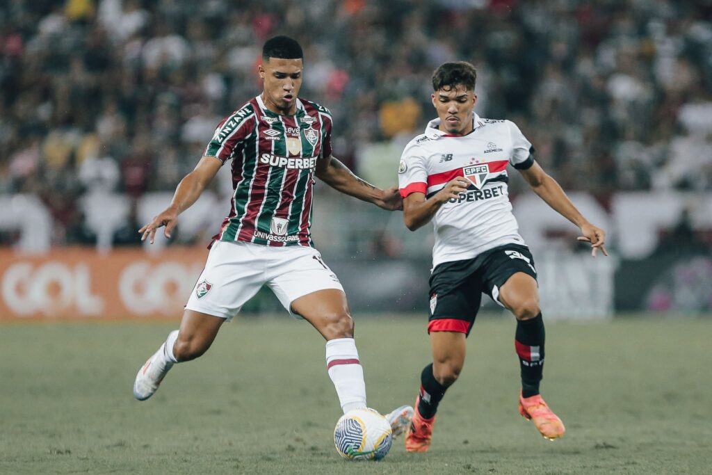 Fluminense e São Paulo se enfrentaram no começo de setembro pelo Brasileirão — Foto: Lucas Merçon/Fluminense F.C