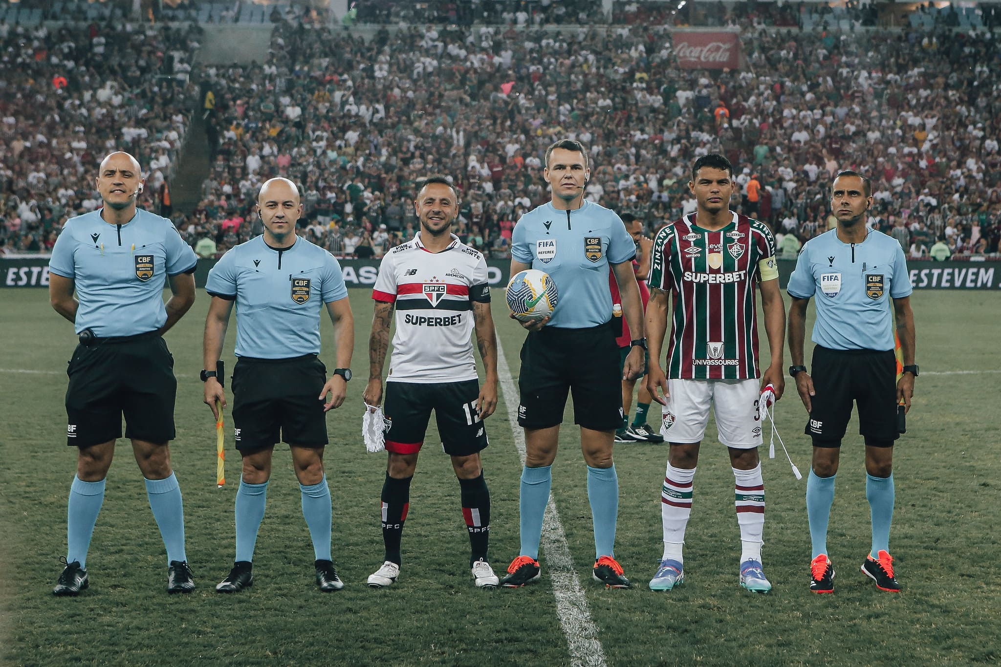 No dia 1º de setembro, o Fluminense venceu o São Paulo no Maracanã, mas com erro de direito segundo o tricolor paulista — Foto: Lucas Merçon/Fluminense F.C