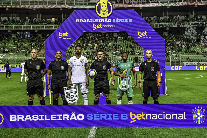 Goiás tenta anular partida contra o América, pela Série B — Foto: Mourão Panda/América