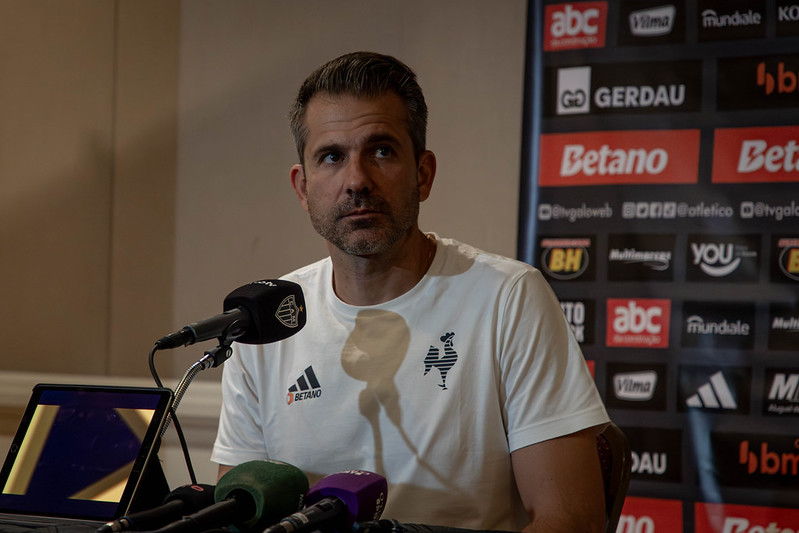 Victor, diretor de futebol do Atlético, falou sobre a final da Copa do Brasil em entrevista coletiva