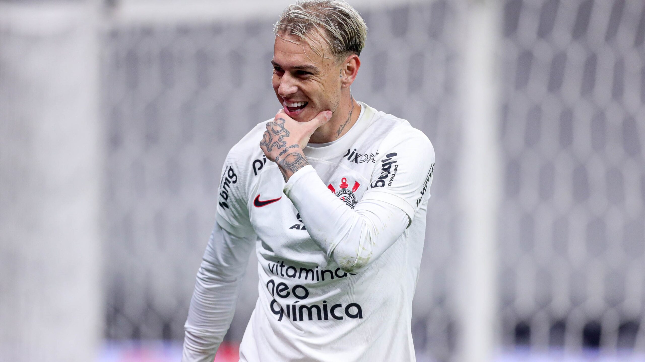 Roger Guedes atuou pelo Corinthians entre 2021 e 2023