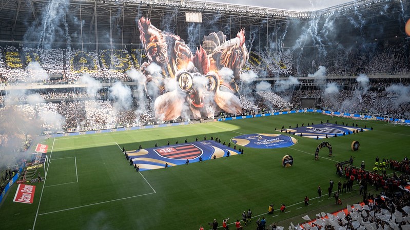 Arena MRV antes da final da Copa do Brasil entre Atlético x Flamengo