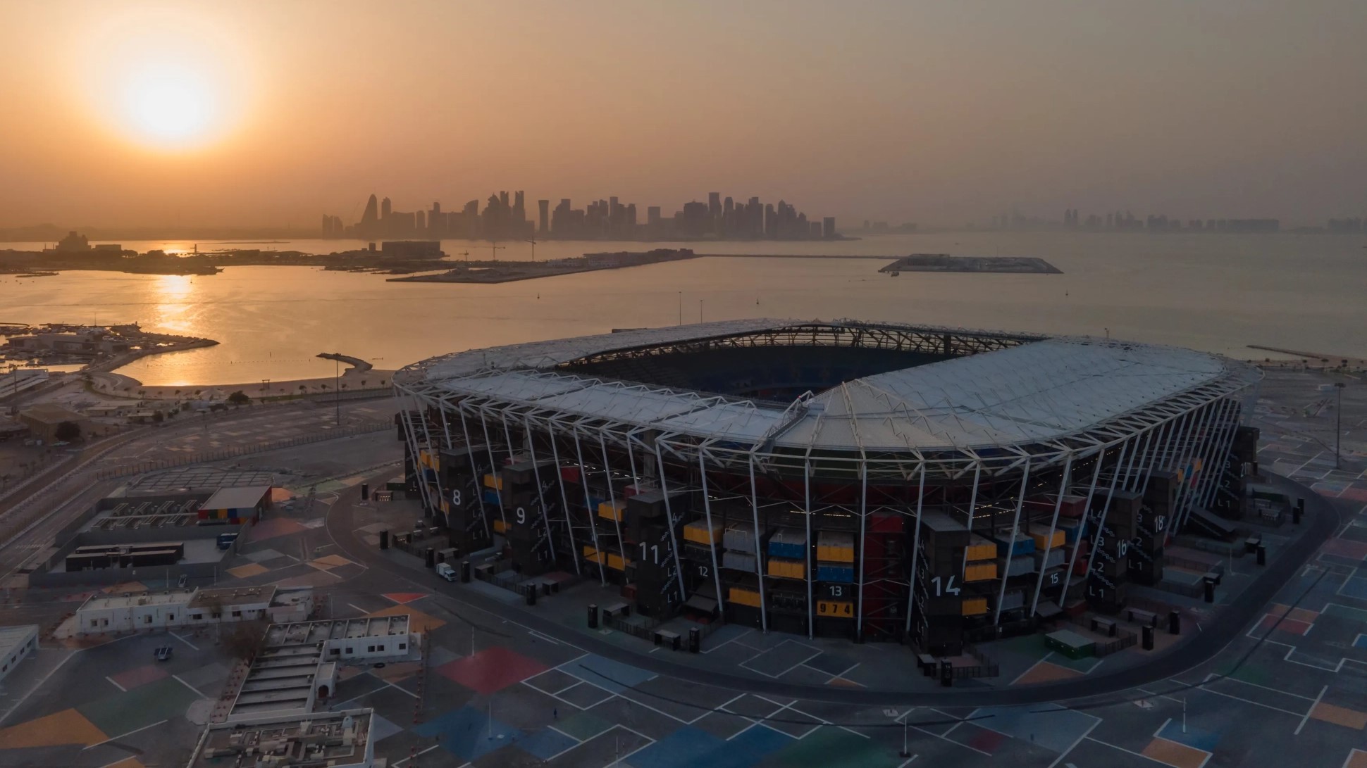 Estádio 974 foi sede da Copa do Mundo 2022 e receberá jogos da Copa Intercontinental interclubes