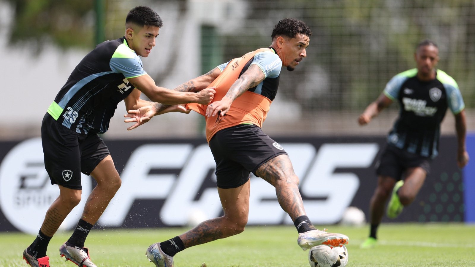 Botafogo faz último treino antes da final da Libertadores