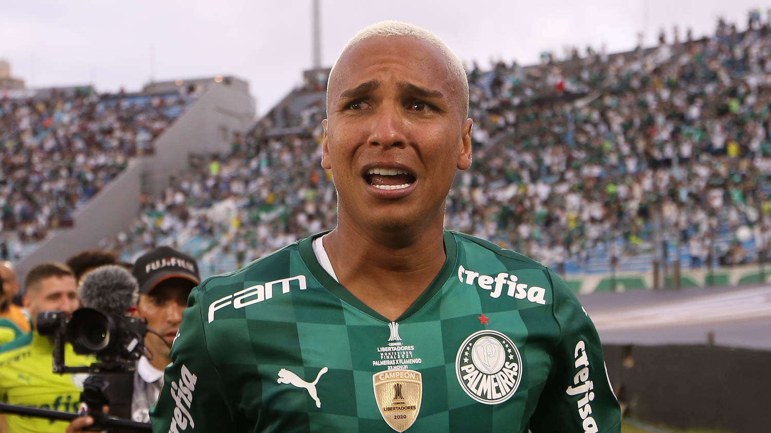 Deyverson foi o herói do Palmeiras na conquista da Libertadores em 2021