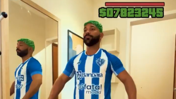Paysandu faz campanha inspirada no jogo 'GTA' e viraliza