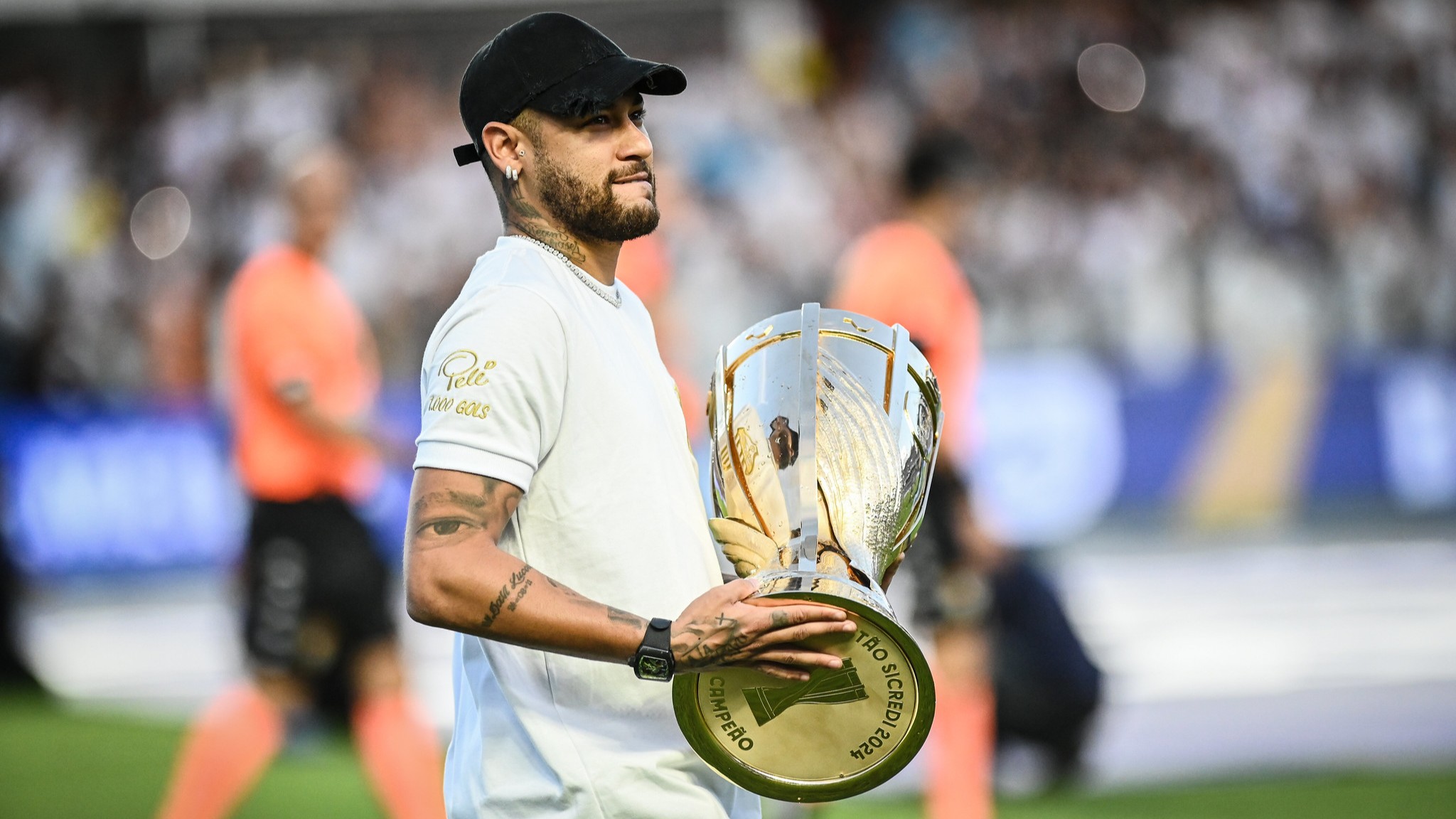 Neymar diz que tem 'sonho maravilhoso' para conquistar pelo Santos