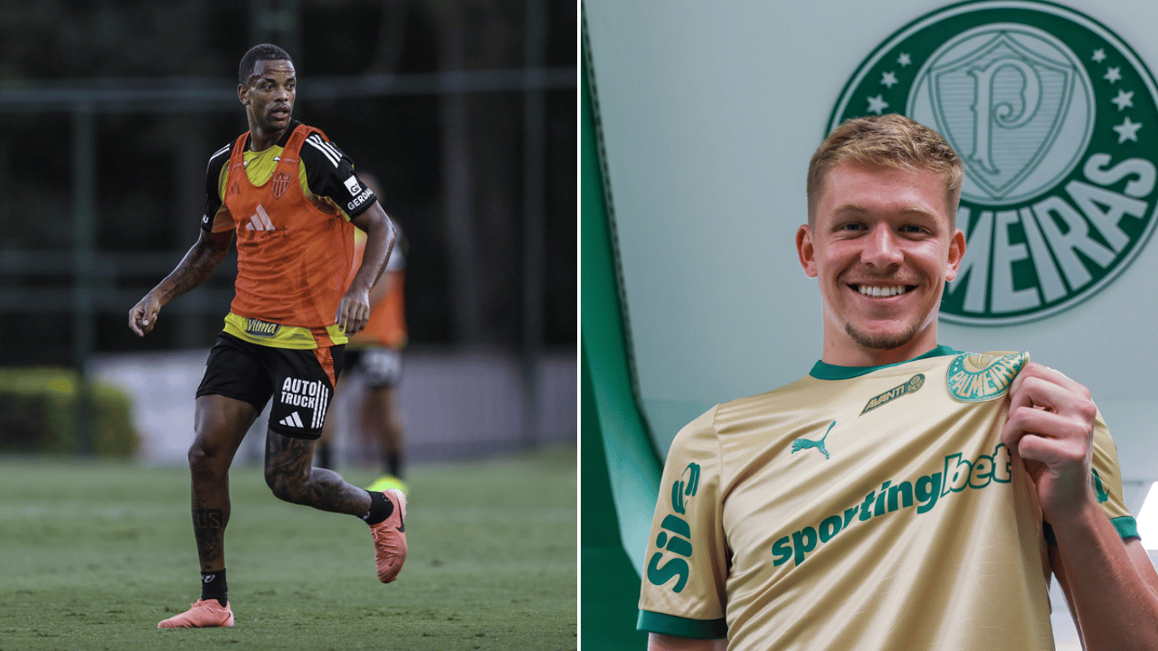 Caio Paulista chega ao Atlético, enquanto Bruno Fuchs reforça o Palmeiras