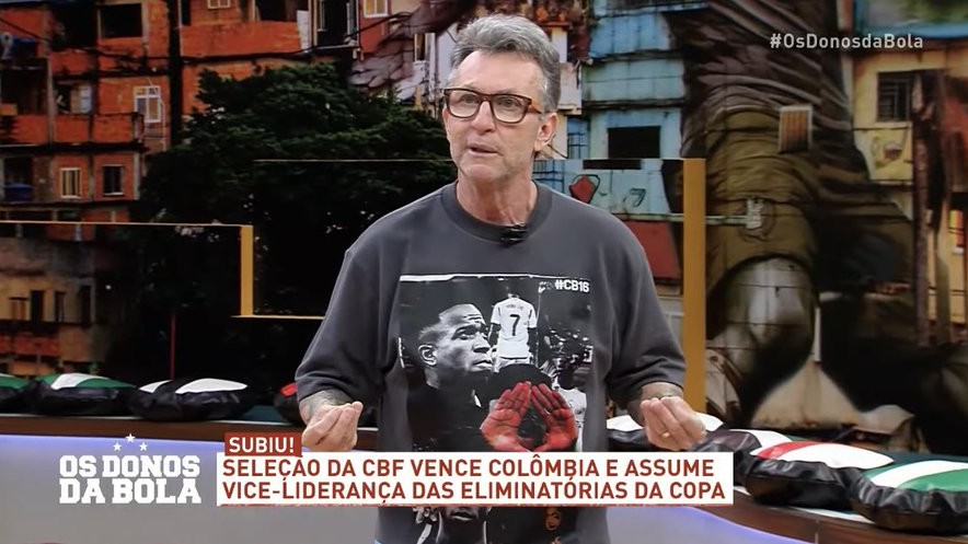 Neto declara torcida em duelo entre Brasil e Argentina